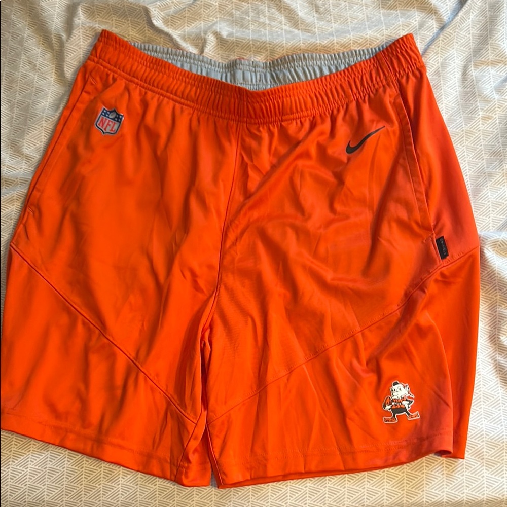 Nike NFL (Bear’s) Men's Orange Sports Shorts